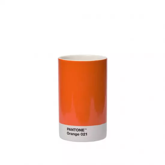 PANTONE Porcelánový stojánek na tužky – Orange 021