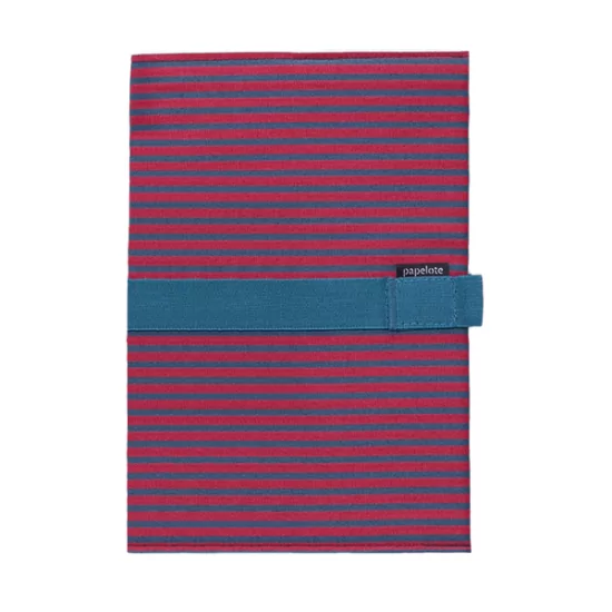 Zápisník – červeno–modrý proužek