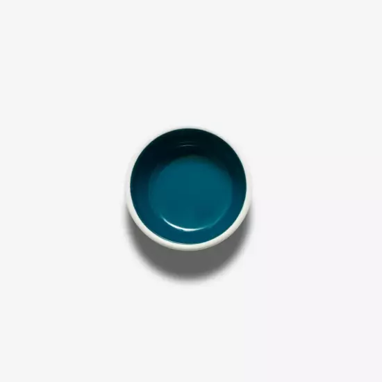 Malá smaltovaná modrá miska – 2. jakost