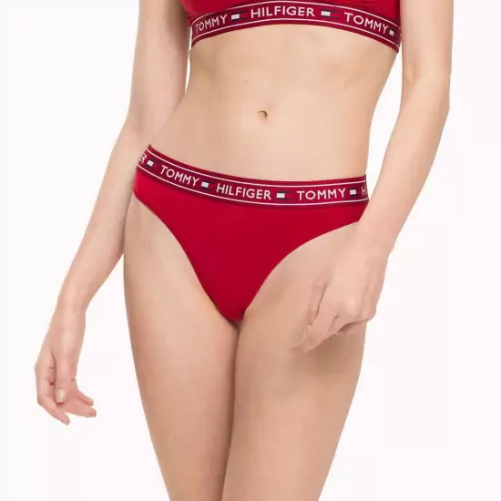 Červené kalhotky Signature Brazilian Bikini