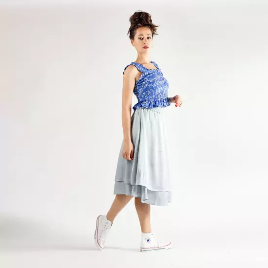 Modrá sukně Buster MW Skirt