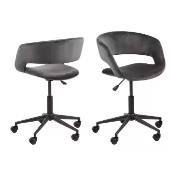 Kancelářská židle Grace – šedá