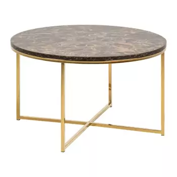 Konferenční stolek Alisma – hnědá