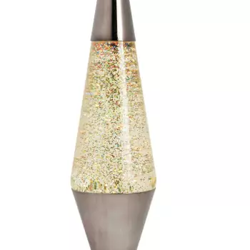 Stolní lampa Glitter – stříbrná