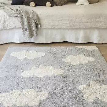 Pratelný koberec Clouds Grey