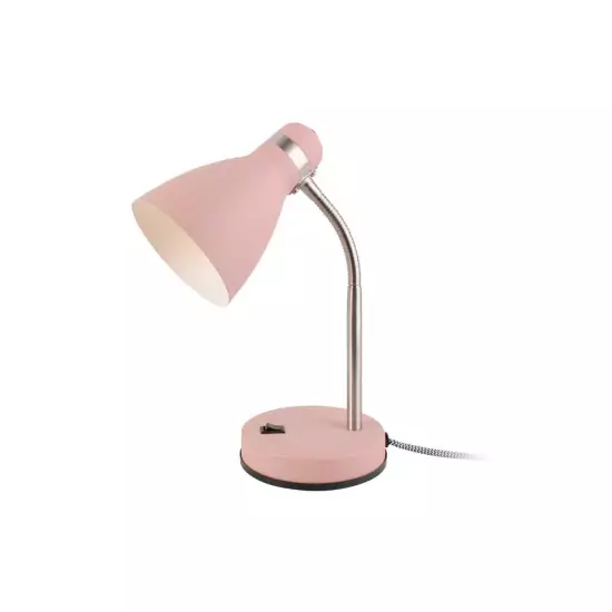 Stolní lampa New Study – růžová – 2. jakost