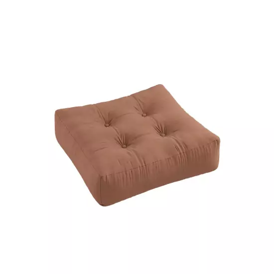 Taburet More Pouf – Clay Brown