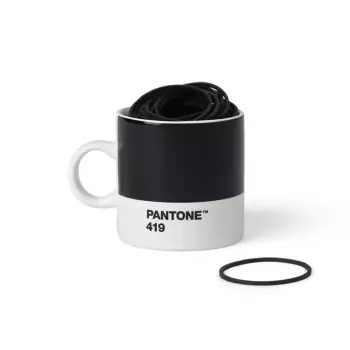 PANTONE Hrnek Espresso — Black 419