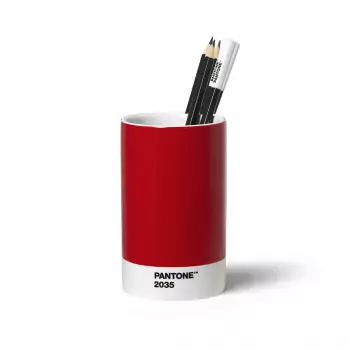 PANTONE Porcelánový stojánek na tužky – Red 2035