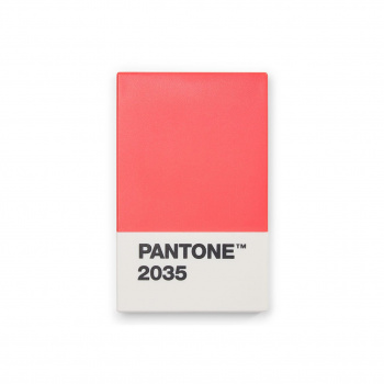 PANTONE Pouzdro na vizitky dárkové balení – Red 2035