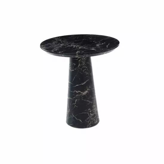 Odkládací stolek Disc s mramorovým vzhledem