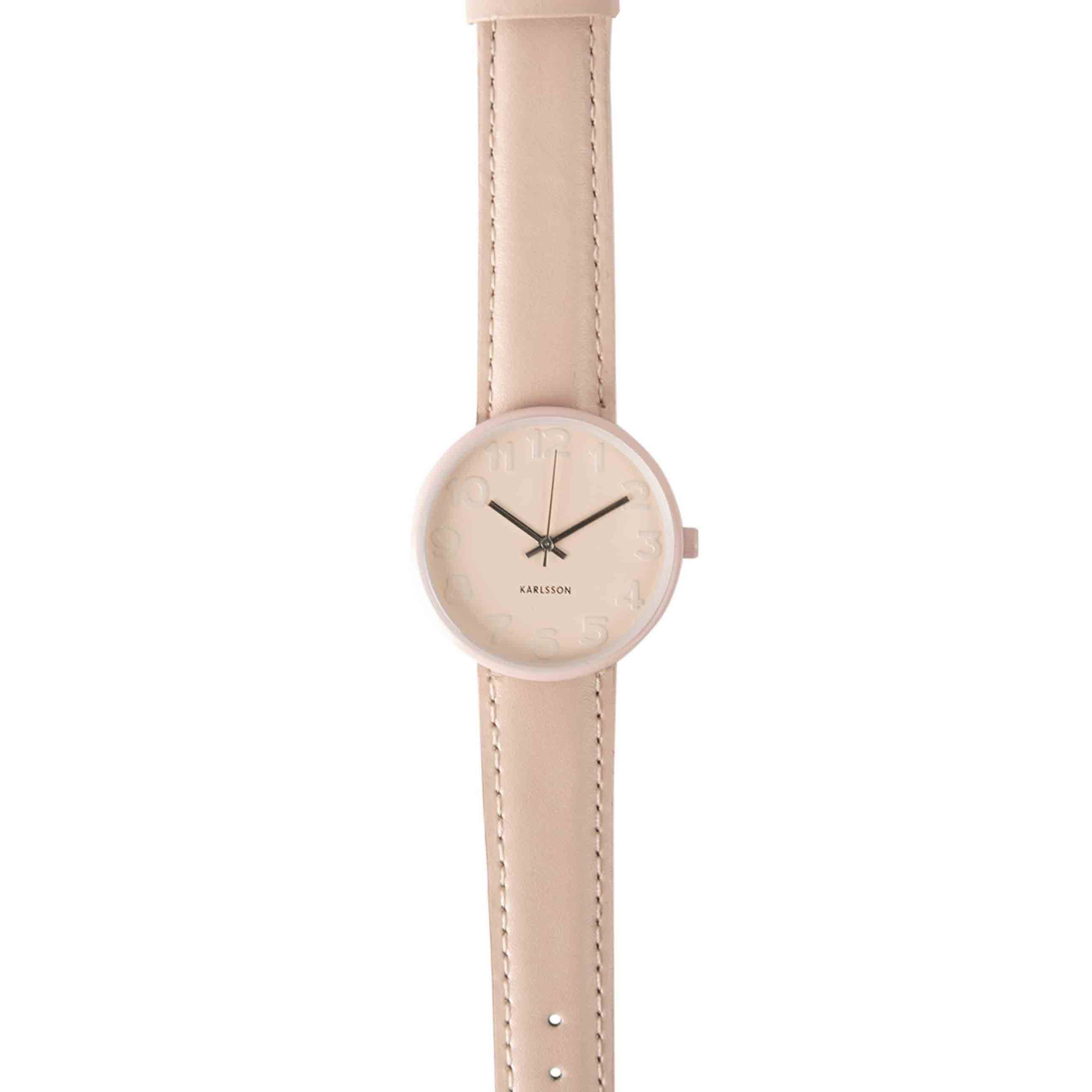 KARLSSON Dámské hodinky Ms. Pink Steel