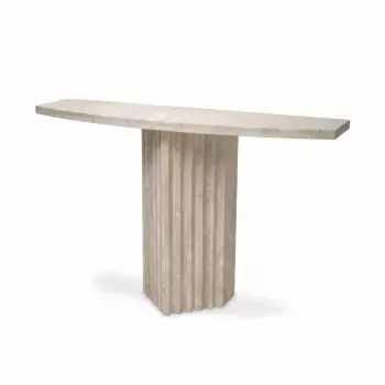Travertinový konzolový stolek Atzaro