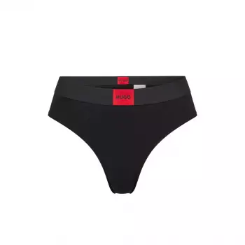 Briefs With Red Logo Stretch-Cotton