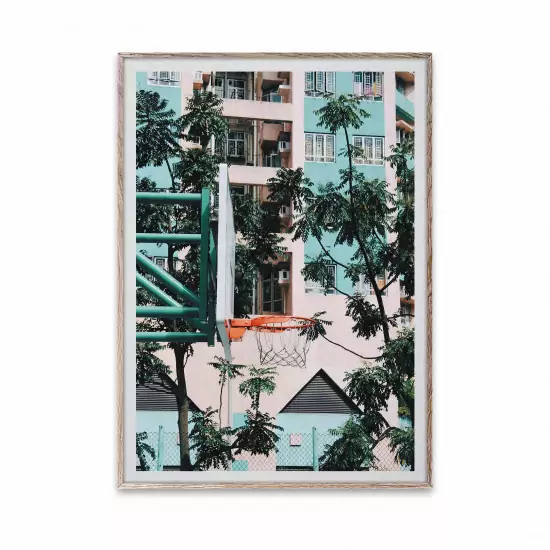 Plakát Cities of Basketball 01 – Hong Kong