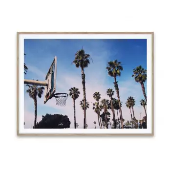 Plakát Cities of Basketball 02 – Los Angeles