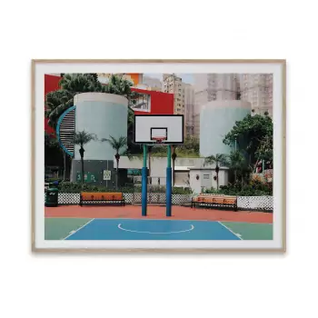 Plakát Cities of Basketball 04 – Hong Kong