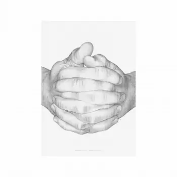 Folded Hands – Skládaná karta A5