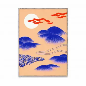 Plakát Japanese Hills