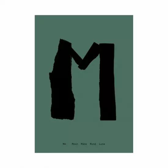 M – Umělecká karta A5