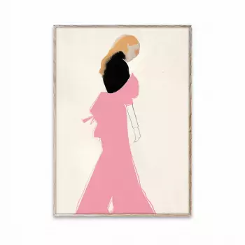 Plakát Pink Dress