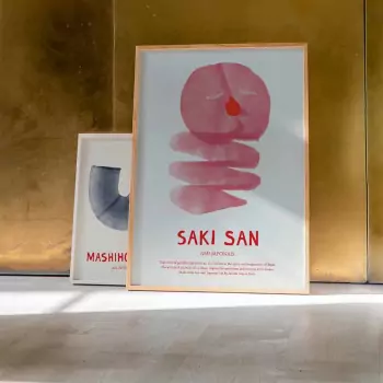 Plakát Saki San