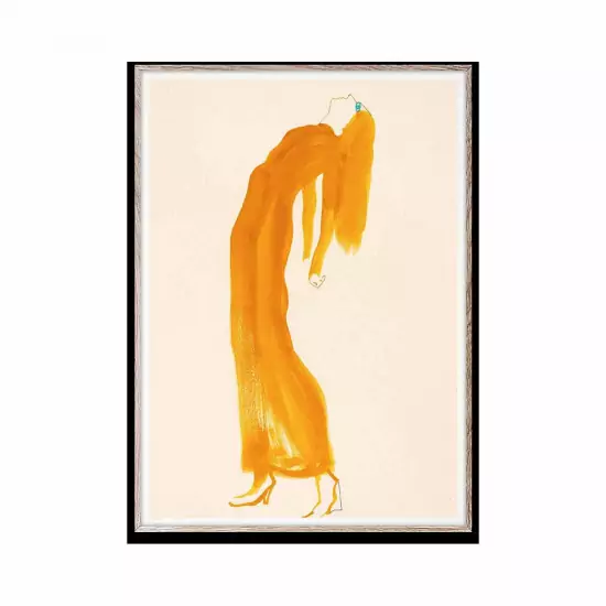 Plakát The Saffron Dress