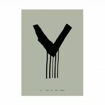 Y – Umělecká karta A5