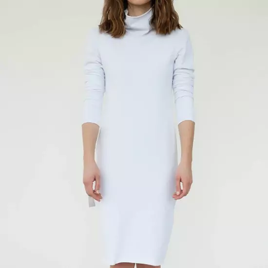 #mblm Collection rolákové šaty – bílé