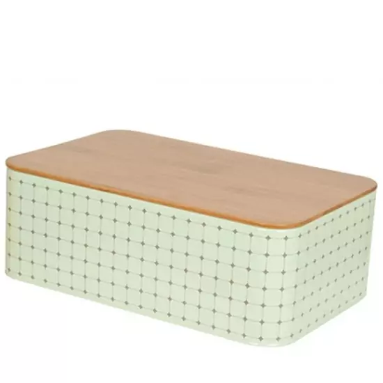 Chlebník / krabice Tiles – zelený