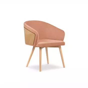 Sametová židle Tucan