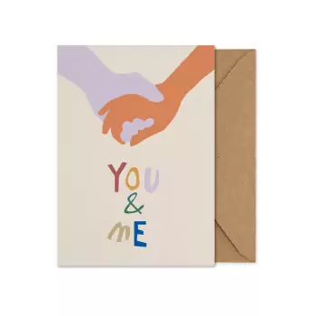You & Me – Skládaná karta A5