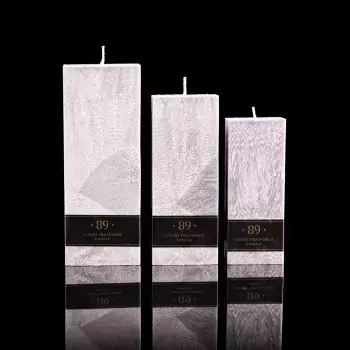 Luxusní čtvercová aromatická svíčka