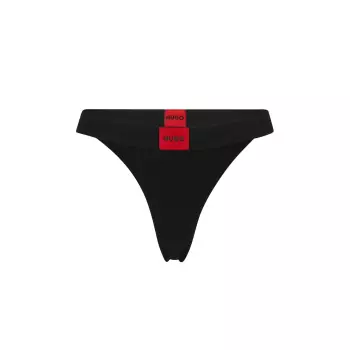 Thong Briefs With Red Label Stretch-Cotton