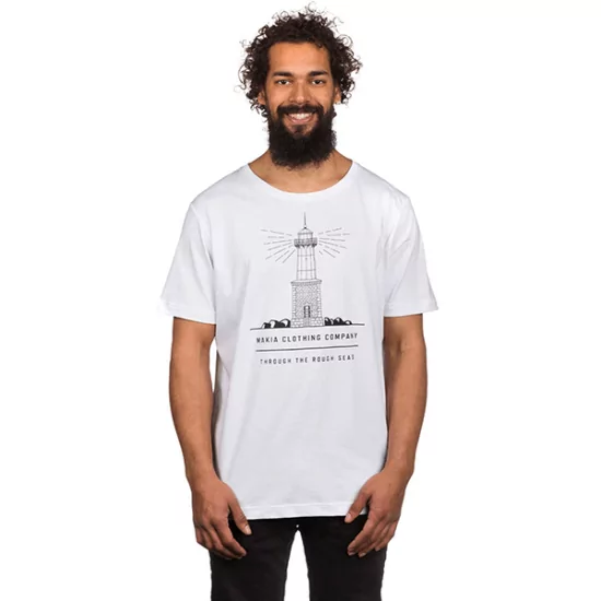 Bílé tričko – Lighthouse