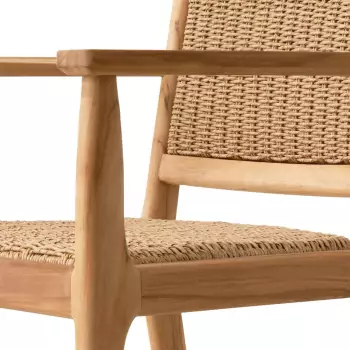 Venkovní židle Pivetti s područkou