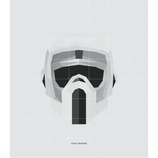 Skládaný obraz Star Wars IXXI – Scout Trooper