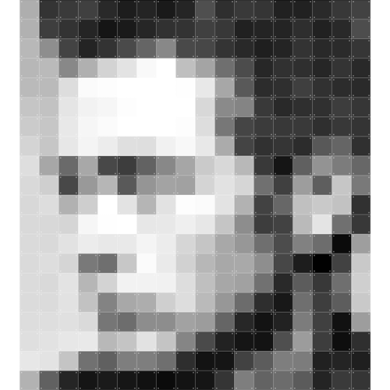 Skládaný obraz IXXI – Pixel James Dean