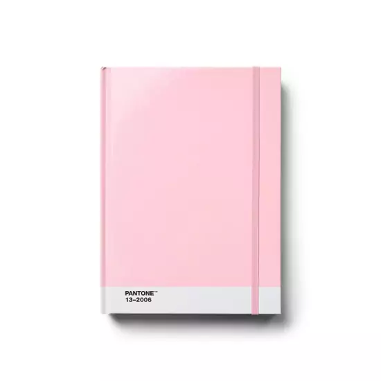 PANTONE Zápisník tečkovaný, vel. L – Light pink 13-2006