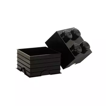 LEGO úložný box 4 – černá