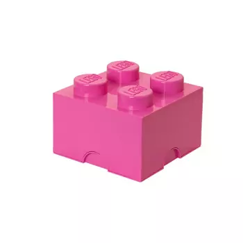 LEGO úložný box 4 – růžová
