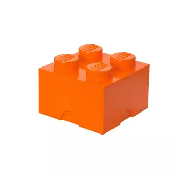 LEGO úložný box 4 – oranžová