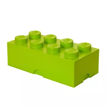 LEGO úložný box 8 – světle zelená