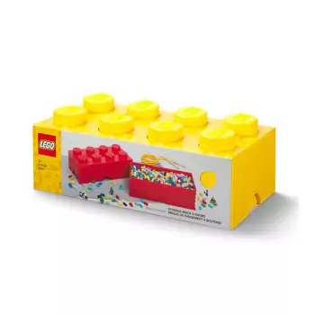 LEGO úložný box 8 – žlutá
