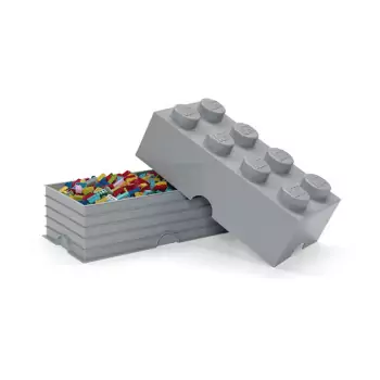 LEGO úložný box 8 – šedá