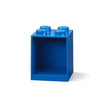 LEGO Brick 4 závěsná police – modrá