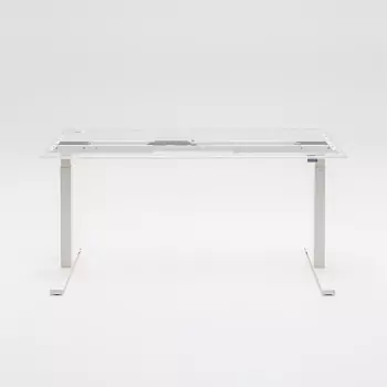 Ergonomický stůl Flexi – bílý rám