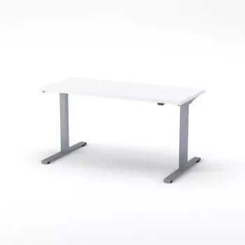 Ergonomický stůl Flexi – šedý rám
