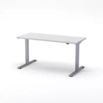 Ergonomický stůl Flexi – šedý rám
