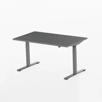 Ergonomický stůl Master – tmavě šedý rám